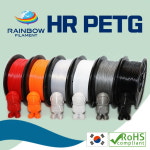 한일산업사 레인보우필라멘트 3D프린터 3D펜용 HR PETG필라멘트 1kg 1.75mm