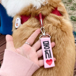 노브랜드 강아지 인식표 애견 이름표 꼬꼬멍 가독성 네임택 등록번호 01꽉찬하트 1개