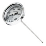 ACUBA 아쿠바 바이메탈온도계 기름온도 급식실 치킨집 포장마차 온도계