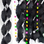 회오리파티스트리머 장식 가랜드 할로윈 배너