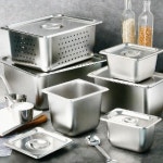 화영 스텐 바트 2와 9분의1 밧드 보관 용기 식당 업소용 주방용품 스텐통 반찬통