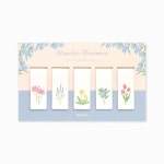 모노라이크 마그네틱 북마크 - 프런트가든 ver 2 5P