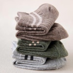 키밍 남성 기본 양말 줄무늬 포인트 발목 삭스