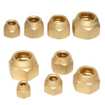 UNKNOWN 에어컨 보일러 동관 사라너트 니플 동배관 연결 부속