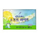 한국P&G 위스퍼 소프트라이트 일반 32매