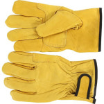 CRETOS CRETOS CRETOS 가죽보호구 알곤장갑 양피 내피 유 황색 10조 AG-8212