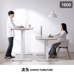 삼익가구 이지 전동 모션데스크 높이조절 책상 1600