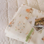 무형광 3중거즈원단 파스텔동물농장 02312