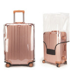 PVC 투명 캐리어 기내용 수화물 여행가방 리모와 방수 보호 커버 랩핑 덮개 풀클리어 24