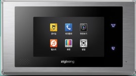 삼성SDS 디지털비디오폰 인터폰 4선식 7인치 SHT-3527AMK