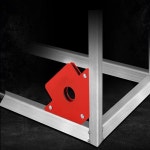 용접각도 자석 마그네틱 고정기 6p 1세트 아크 보조 접지 클램프