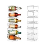 키밍 투명 와인 랙 거치대 홀더 보관함 와인병 수납함