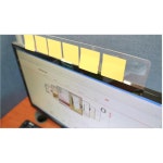 상단 모니터메모보드 1p 모니터메모패드 책상정리