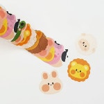 귀여운 동물원 스티커 100p