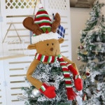 트리탑장식 루돌프 부직포 트리꼭대기 장식 데코