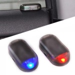 페이크 라이트 자동차 보안 태양광 경고 도난방지 led BL10098