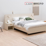 레이디가구 모노 베이직 LED 호텔침대 Q