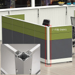 진영가구 진영가구 NEX-R 블럭파티션 포스트 연결기둥 사무실활용 사무용 공간분리 H960