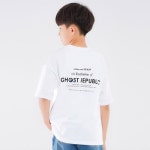 고스트리퍼블릭 웨이브 백 아이콘 주니어 오버핏 반팔티셔츠 JT-J3198