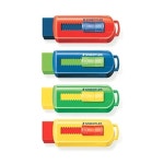 스테들러 슬라이딩 지우개 525 PS1S 칼라 갑 12개입