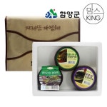 함양군 지리산 해올림푸드 콩잎 음나무 명이 선물세트 1 2kg