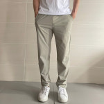 뱅크 남자 아이스 냉장고 사방 스판 여름 밴딩 슬렉스 팬츠