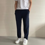 뱅크 남자 아이스 냉장고 사방 스판 여름 밴딩 슬렉스 팬츠