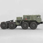 크로스 크로스 90100055 CROSS-RC 1 12 BC8 8x8 Mammoth Military Truck Kit - Russan Army Standard Version MAZ-537