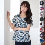 모스트 여성 풍기인견 티셔츠 4type H7226-H8228