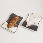 페스텝 이중누빔 탄탄이 베개일체형 강아지방석 고양이 애견 켄넬 쿠션