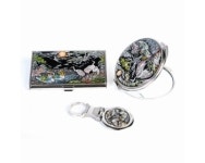 자개손거울3종세트 원앙송학