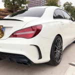 리어 범퍼 스러 에어 벤트 커버 벤츠 Cla W117 Amg