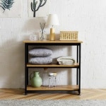 3단 슬림테이블 800 거실 주방 소품선반 수납 진열대