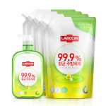 애경산업 랩신 항균 주방세제 라임 750ml + 1.2L 3개