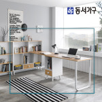 동서가구 네오 2인용 책상 책장 세트 기본형