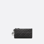 DIOR 레이디 디올 지퍼 카드 지갑 스몰 S0478BNMJ M900