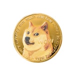 HDTOP 도지코인 기념주화 골드 HT-COIN005