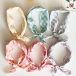 자체제작 사계절 삼각 쁘띠 체크 스카프