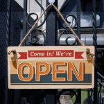 뭉키데코 나무 오픈클로즈 양면 우드 팻말 안내판 표지판 012