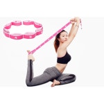 리코 필라테스 요가 8단 스트레칭 밴드 올핑크 1개