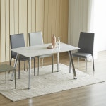 헤닝 헤닝 코코 통세라믹 4인 식탁세트