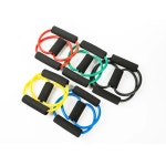 휘트니스 장비 저항 운동 밴드 탄성 끌어 오기 로프 요가 체육관 여성 홈 보디 빌딩 훈련 스포츠 긴장