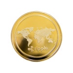 HDTOP 리플코인 기념주화 골드 HT-COIN014