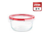 코렐 파이렉스 원형 프레쉬락 4면 밀폐용기