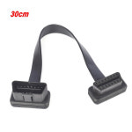 누들 케이블 OBD2 연장 케이블 OBD2 16 핀 수-16 핀 암 OBD II 커넥터 OBD2 진단 도구 케이블용 ELM327
