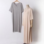 나야홍 108 루즈핏스판버튼원피스 DBEF001