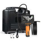 산업용 하수 내시경 검사기 듀얼 렌즈 방수 카메라 직경 7 1m 튜브