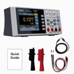 OWON 1 2 디지털 멀티미터 휴대용 벤치 LCD True RMS 전류 USB 테스터 XDM1041 XDM1241 4