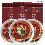 간편한식 간편한식 이푸짐한 열무 비빔 밀면 3팩 6인분 열무김치 비빔소스 새콤달콤매콤 양념장 참깨