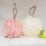 엠엔피라이프 고급 파스텔 샤워볼 2p